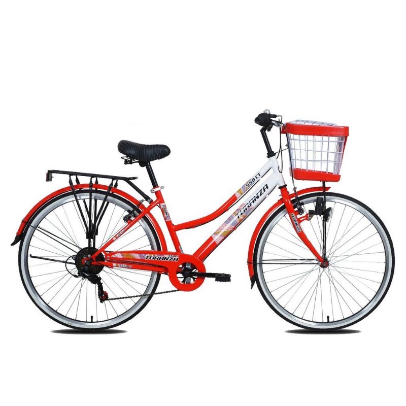 ctb 26" Turanza TZ558CT Steel 6Sp V-Brake Dynamo Light City Bike