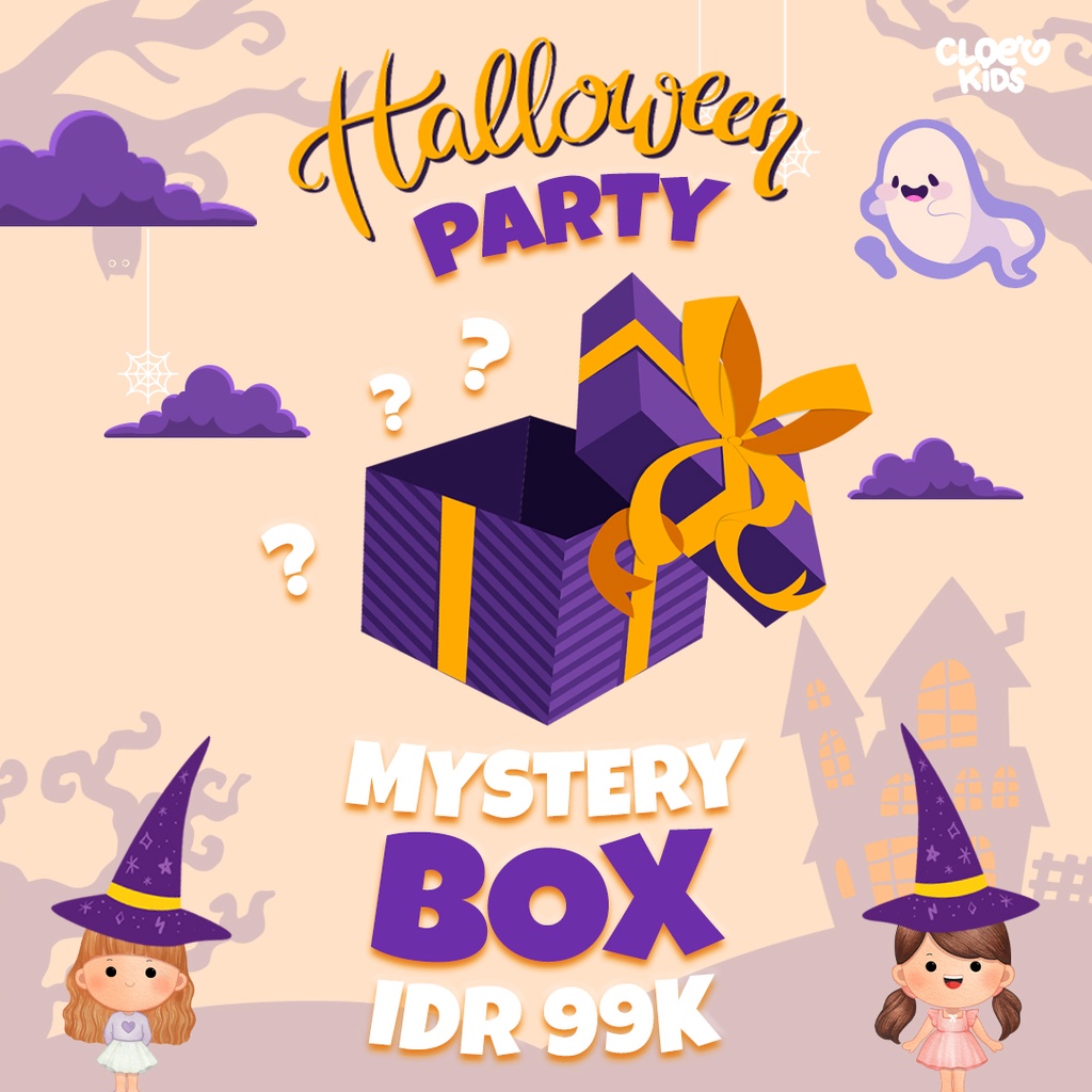 Cloevkids - Mystery Box IDR 99K Clothing Dress Anak Carol - Odette - Jiso