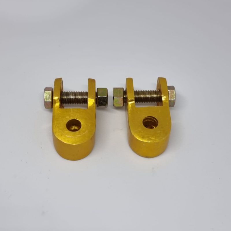 Raiser Peninggi shock Belakang PU plus baut Bebek Supra Jupiter mx Dll