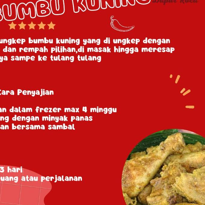 

BISA COD ✔️Ayam Bumbu Kuning Empuk&Gurih 1kg|KD6