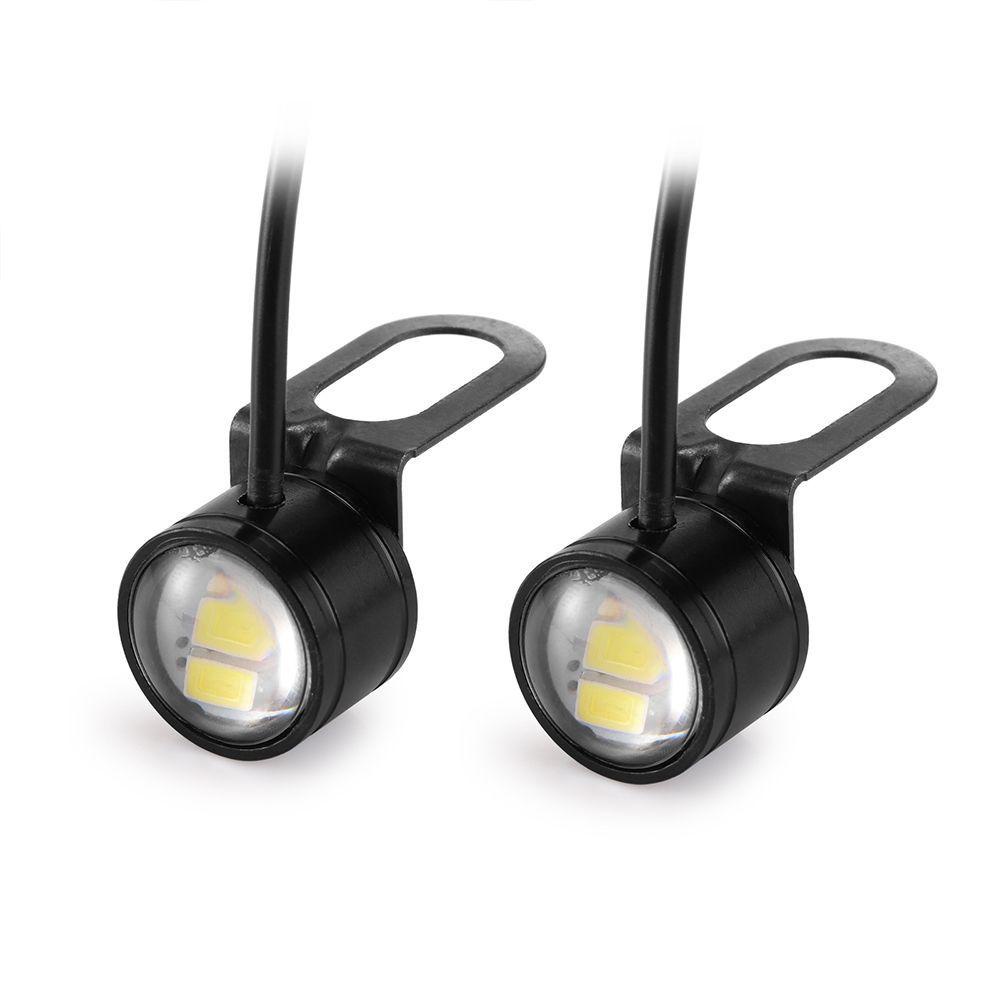 Lanfy 2pcs Eagle Eye 5W Siang Hari Untuk Mobil DRL Headlight LED 20mm Signal Bulb Lamp Lampu Kabut Motor