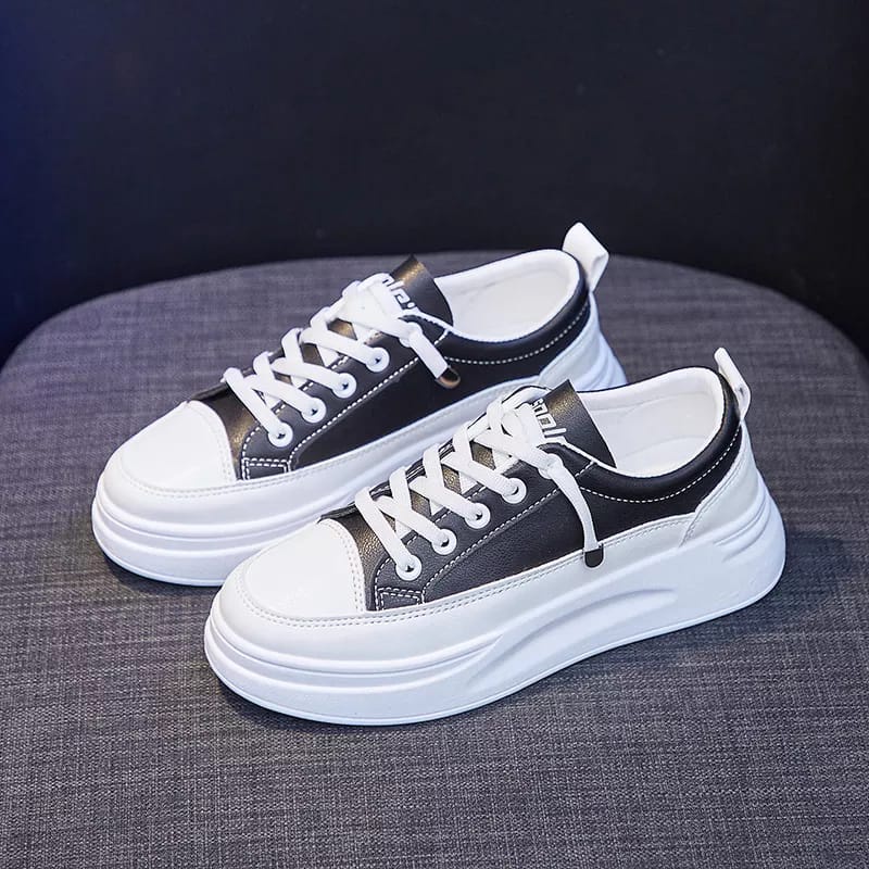 Diata Sepatu Sneakers wanita casual polos pelma