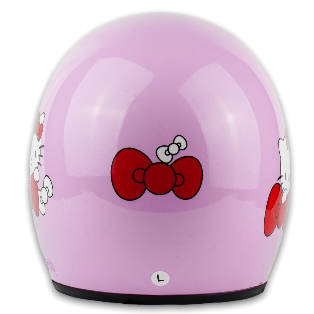 [Helm Dewasa] WTO Helm Retro - Hello Kitty