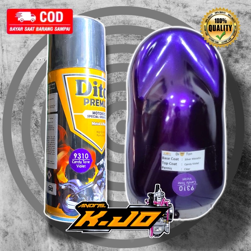Cat Semprot Diton Premium Candy Tone Violet 9310 (Ungu Candy) Pilok