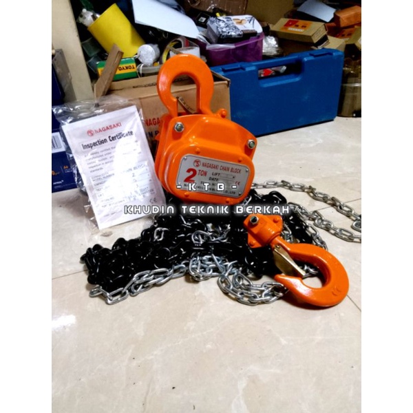 NAGASAKI CHAIN BLOCK 2 TON 5 METER