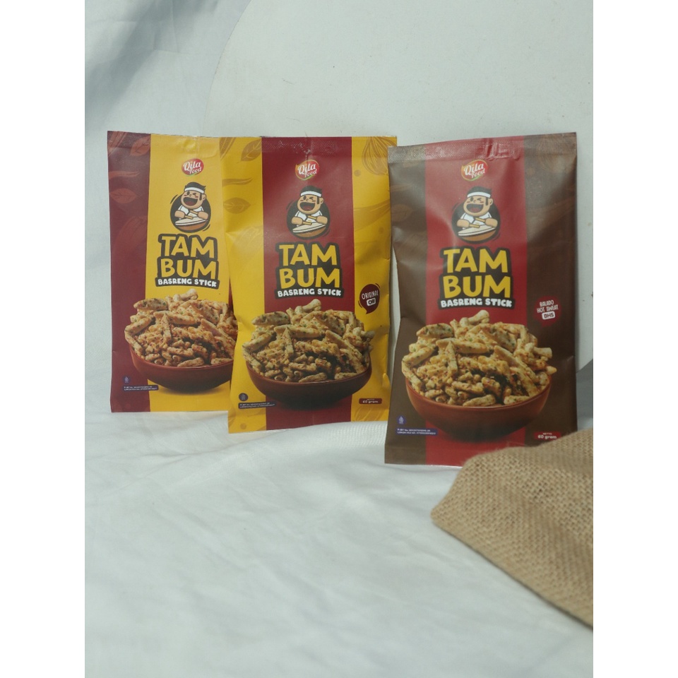 Basreng Stik Pedas Premium / Baso Goreng Kripik Tambum