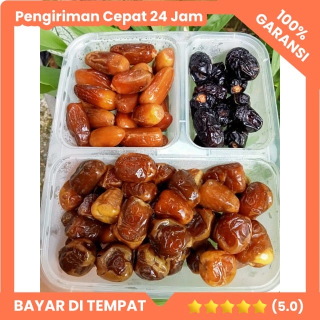 

Kurma Ajwa/sukari/tunisia madu campur 3 jenis