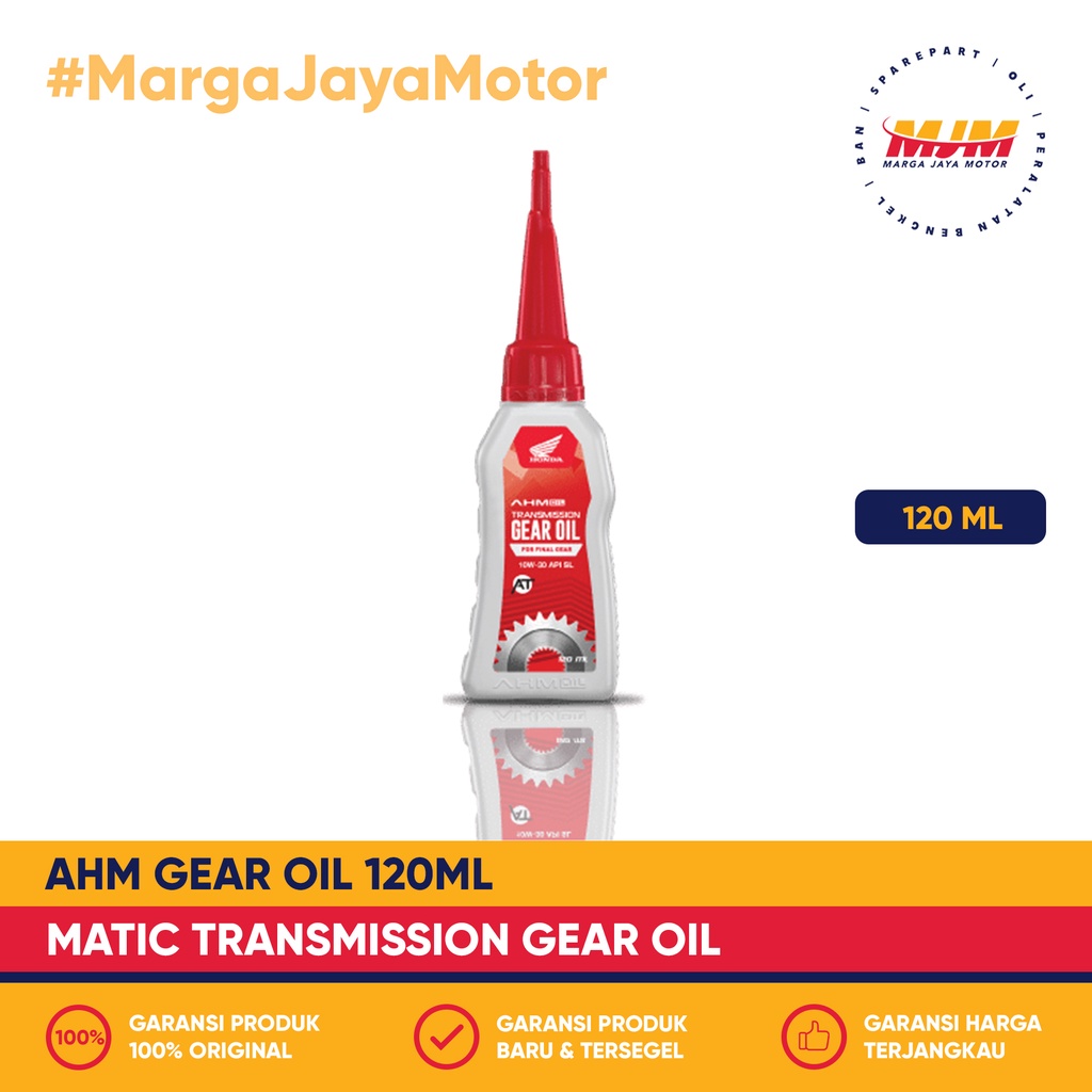 AHM Gear Oil Matic 120ml Oli Gardan Matic Honda