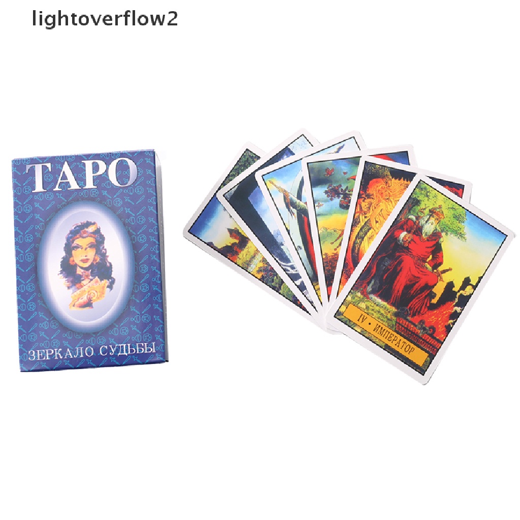 (lightoverflow2) Kartu Tarot Versi Rusia