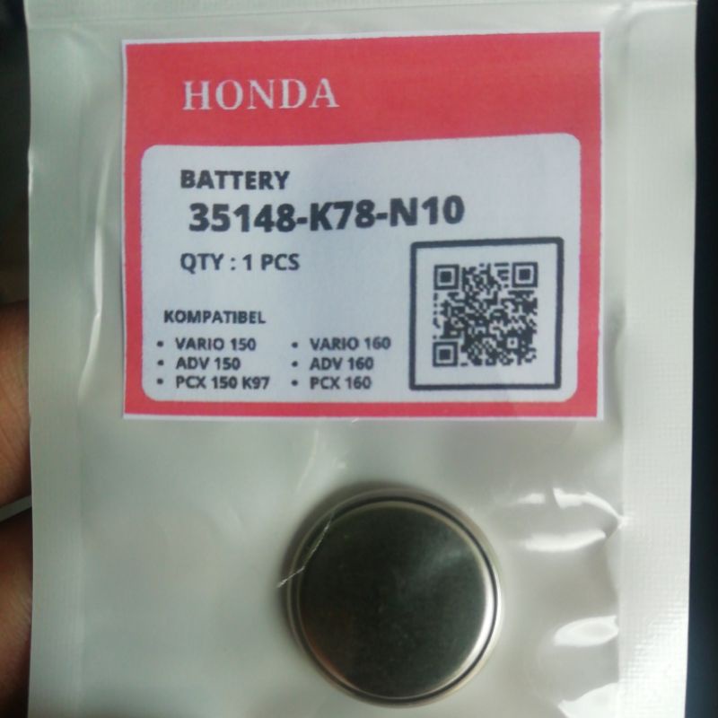 BATTERY REMOTE VARIO BATERAI BATRAI BATRE REMOTE REMOT ADV PCX VARIO 150 160 ORIGINAL BATTERY