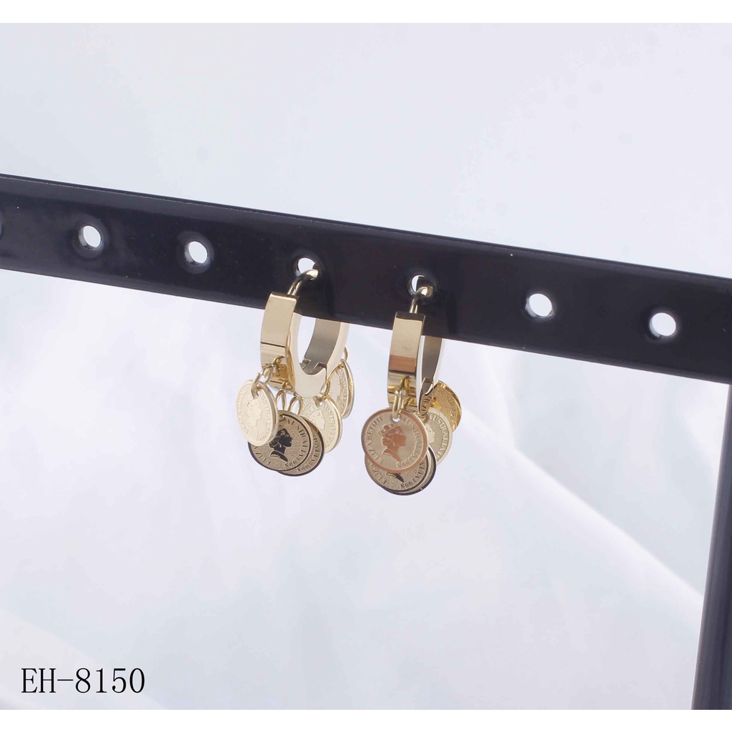 Anting Titanium Terbaru Perhiasan Fashion 8150/8134