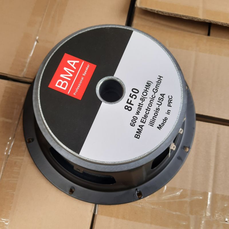 Speaker Full Range 8 inch - speaker middle BMA 8F50