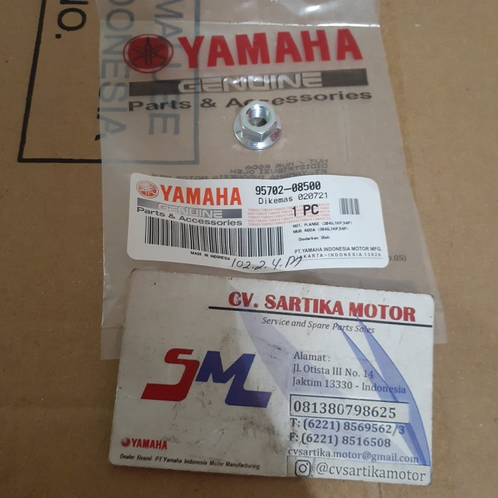 Mur Leher Knalpot Nmax, Aerox, Mio J, Soul Gt, Fino 95702-08500