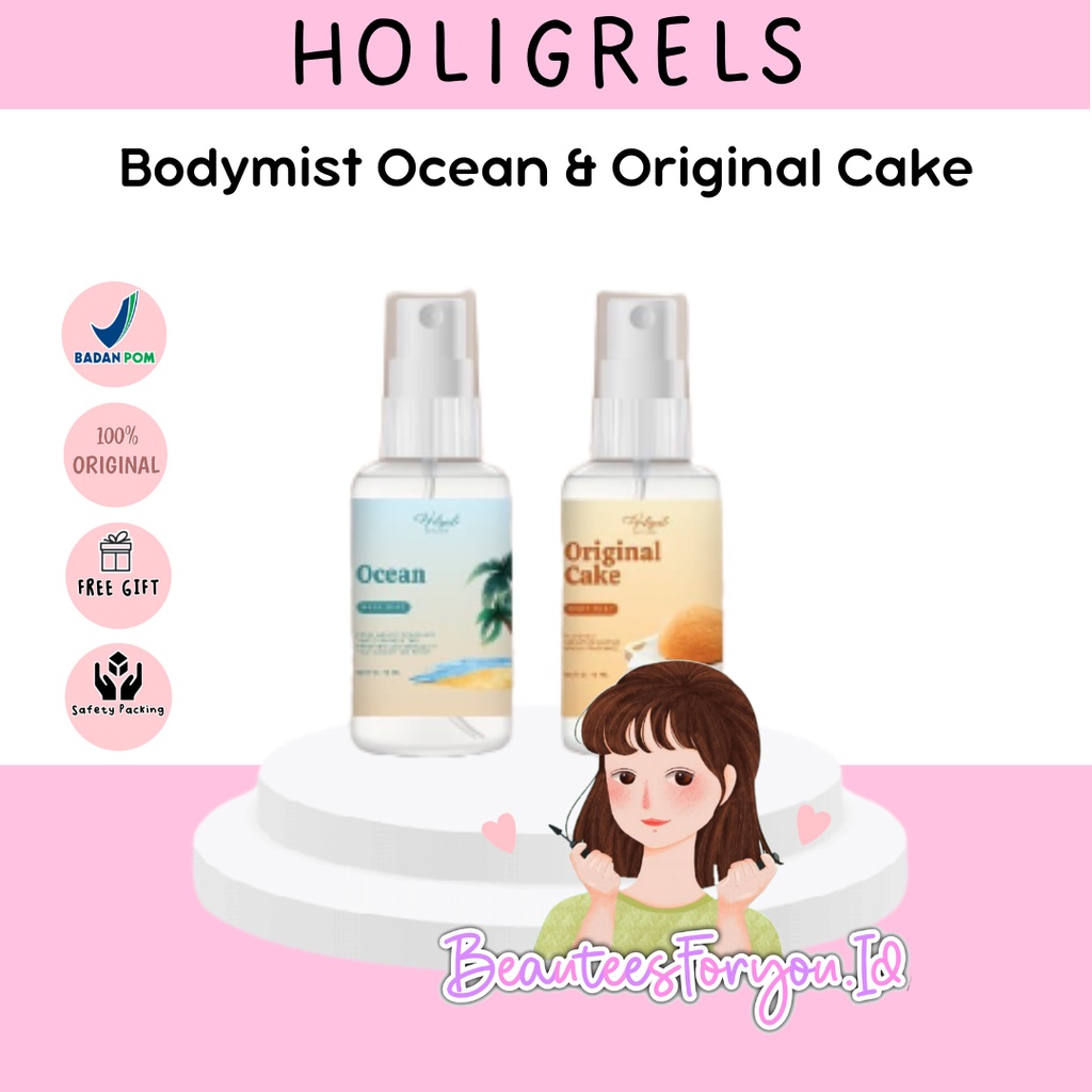 Bodymist Holigrels Ocean & Original Cake