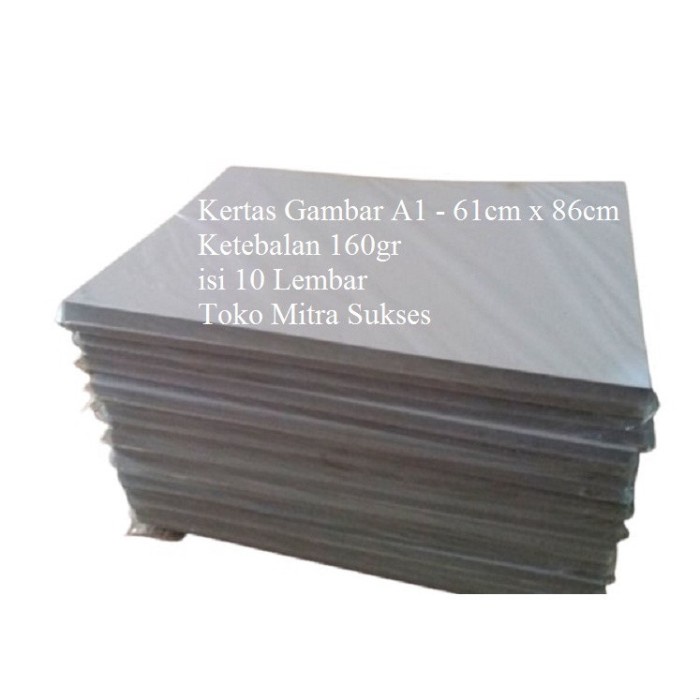

Cuci Gudang 10 Lembar Kertas Gambar A1 - 61Cm X 86Cm Diskon