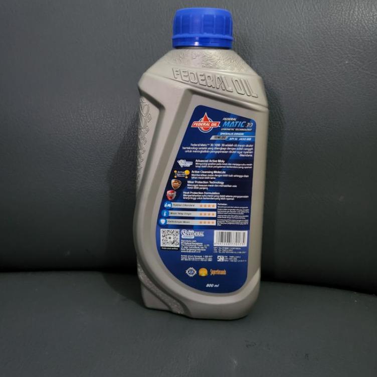 Oli Mesin Oil Motor Federal Matic AT 0.8L 800ml ECOMAXX 4B7