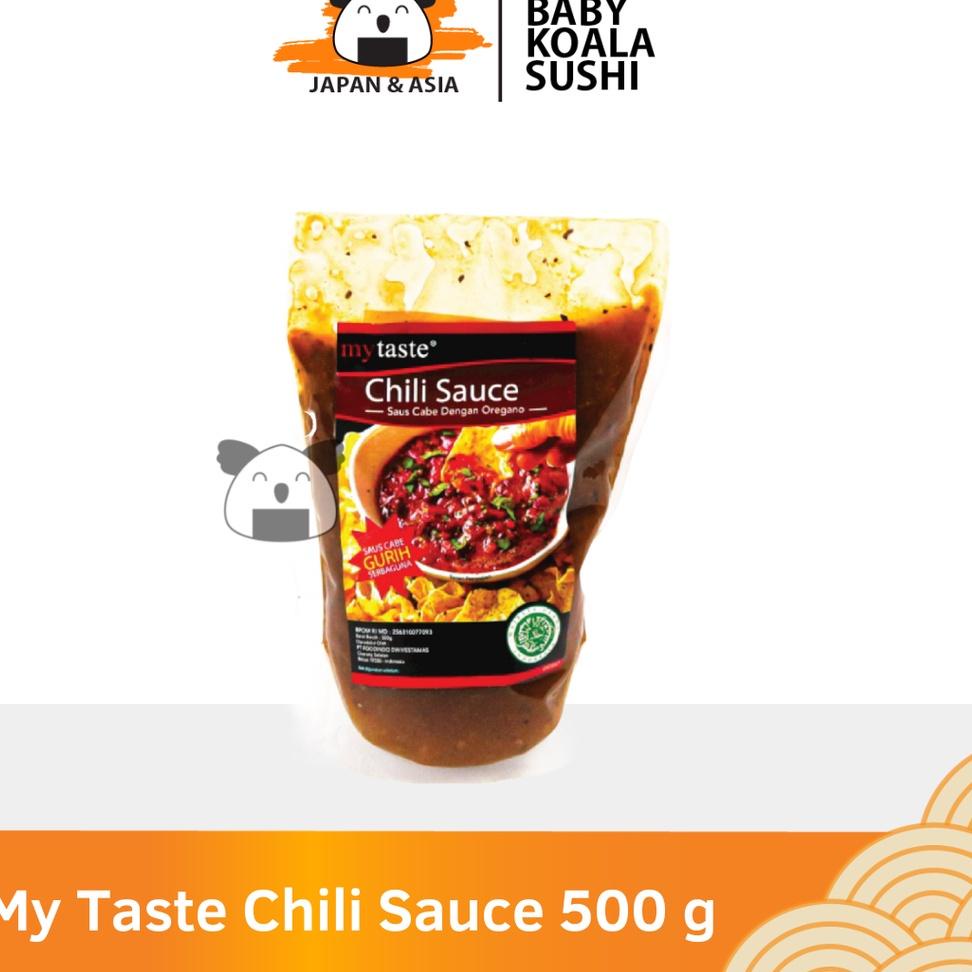 

✨TERBARU✨ MY TASTE Oregano Chili Sauce Saus Pedas 500 g Halal │ for Nacos Burger Sosis !