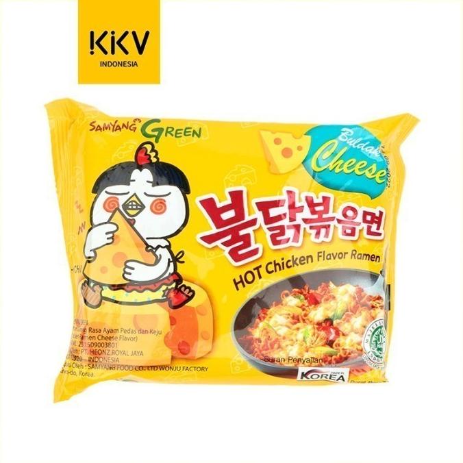

KKV Samyang Hot Chicken Ramen Cheese Mie Instan Korea Keju Pedas 140g