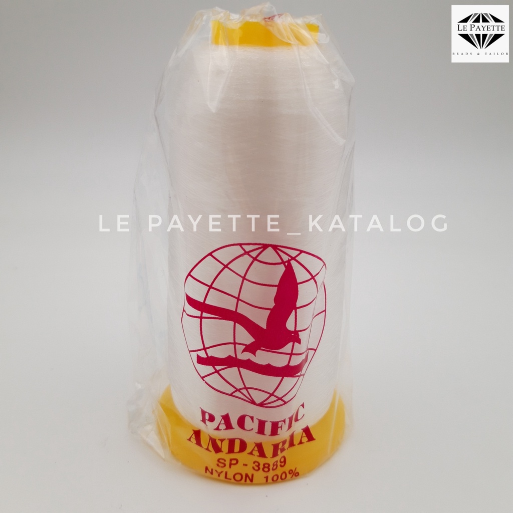 BENANG JAHIT KENUR TRANSPARAN PACIFIC ANDARIA NYLON 100%