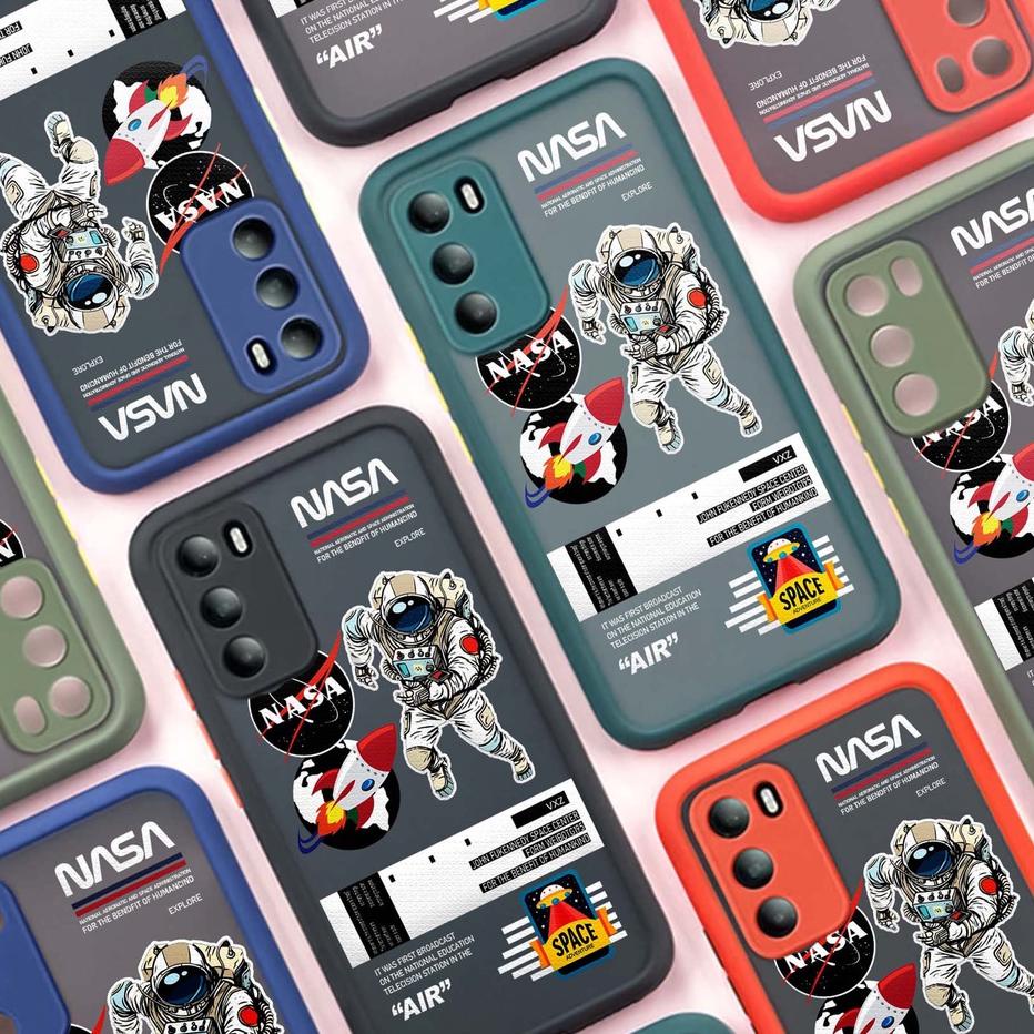 Harga Termurah Case Choice Motif NASA REALME 3 3 PRO 5 5i 7 8 8 PRO Soft Case Aero Bumper Kesing