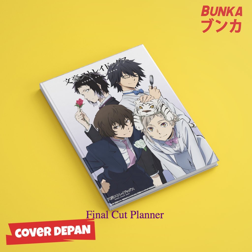 

Notebook Anime Bungo Stray Dogs Full Character 1 Hardcover A5 Buku Tulis Catatan Notes Agenda Planner Jurnal .