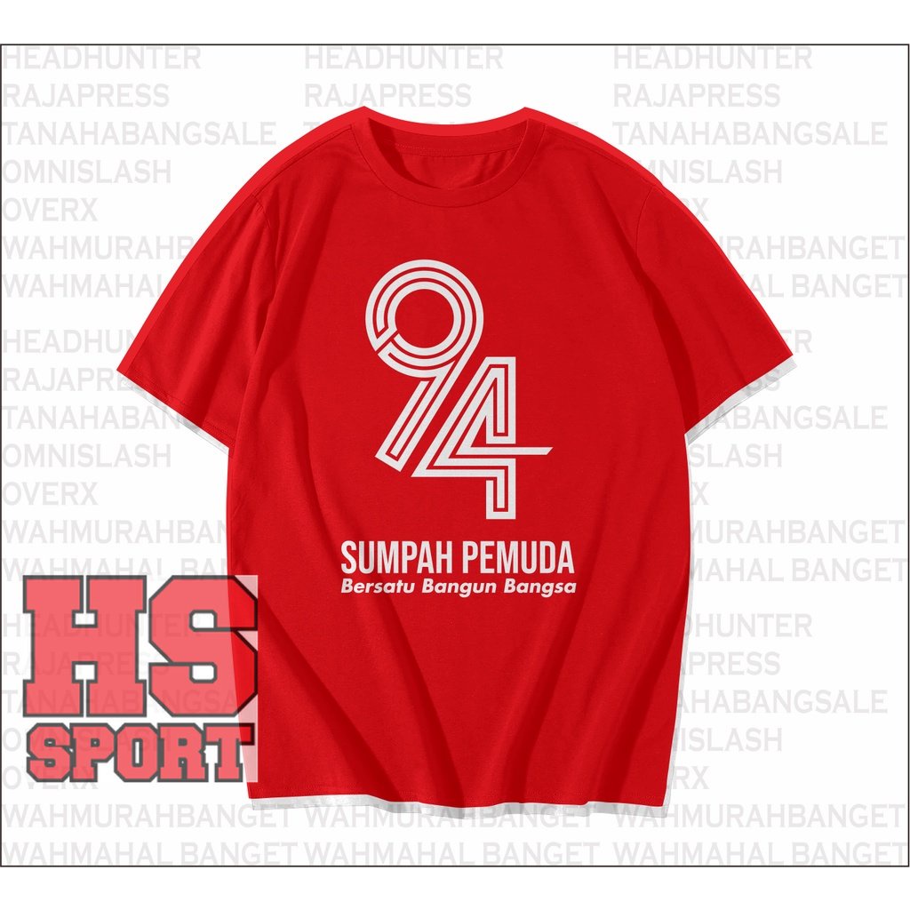 KAOS HUT SUMPAH PEMUDA 94 THN - BAJU HUT SUMPAH PEMUDA 94 THN