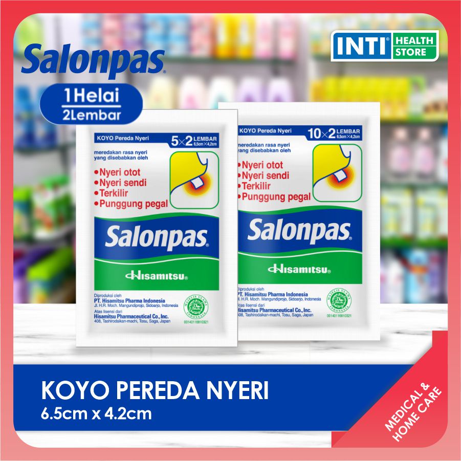 Salonpas | Koyo Pereda Nyeri 6.5cm x 4.2cm