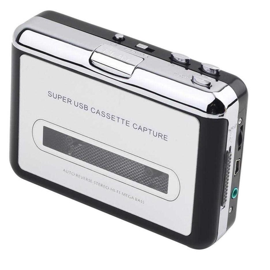 Dapatkan disini--sell Ezcap Konverter Kaset Tape USB Cassette Capture MP3 Player - EZCAP - Silver