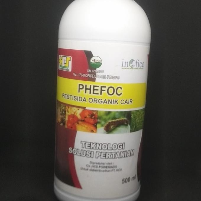 Terbaru PESTISIDA ORGANIK CAIR PEMBASMI ULAT BULU PHEFOC HCS 'u@