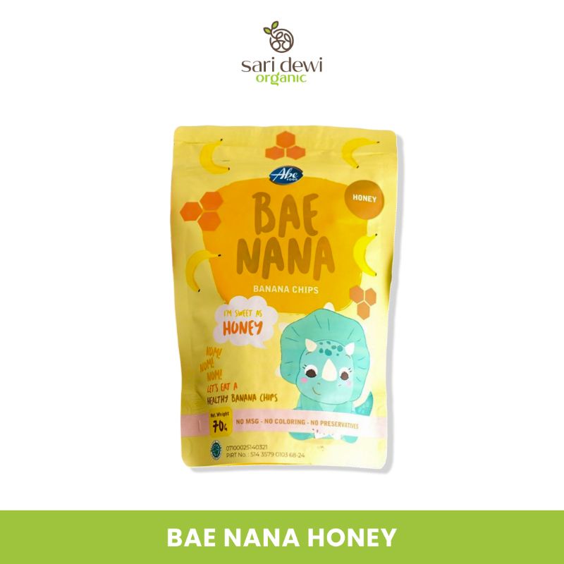 

Baenana Keripik Pisang Sehat Halal MUI 70 gram