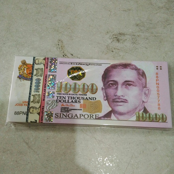 

Jual Kertas Sembahyang Ce Pi Uang Leluhur Model Dollar 1000 Gilaa!!!