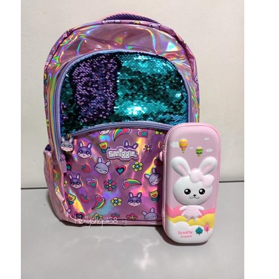 Terbaik paket hemat set smiggle senior/tas set smiggle senior