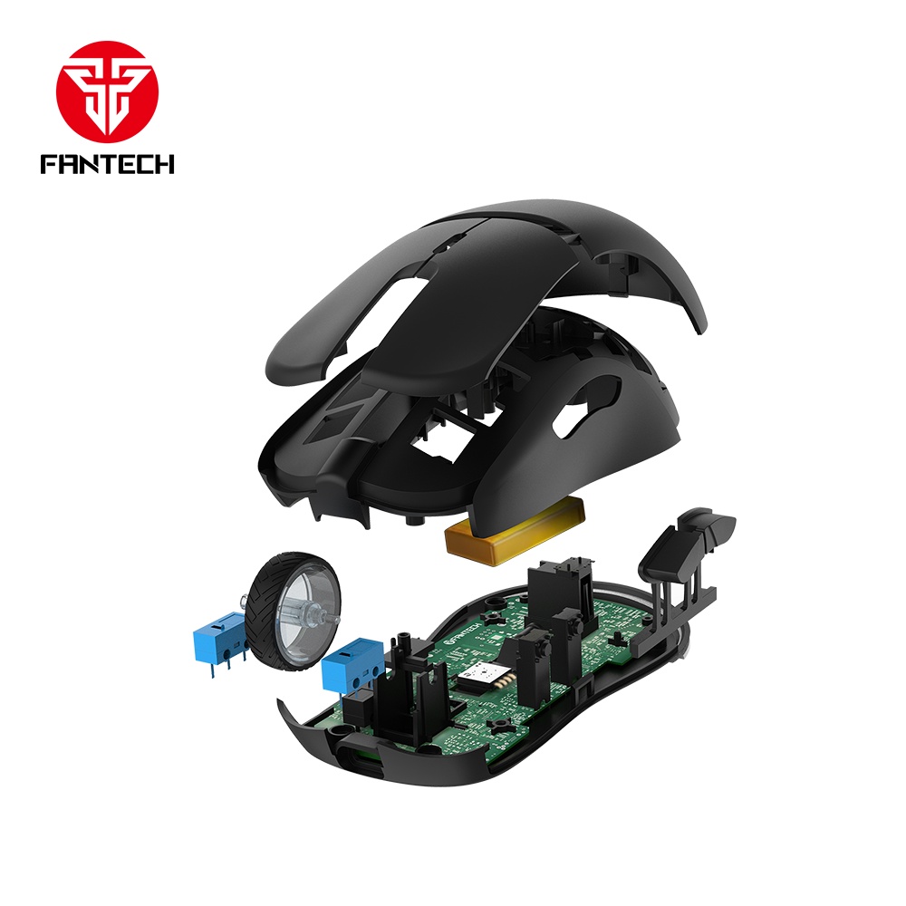 Fantech HELIOS XD3 Wireless Mouse Gaming RGB Dual Mode