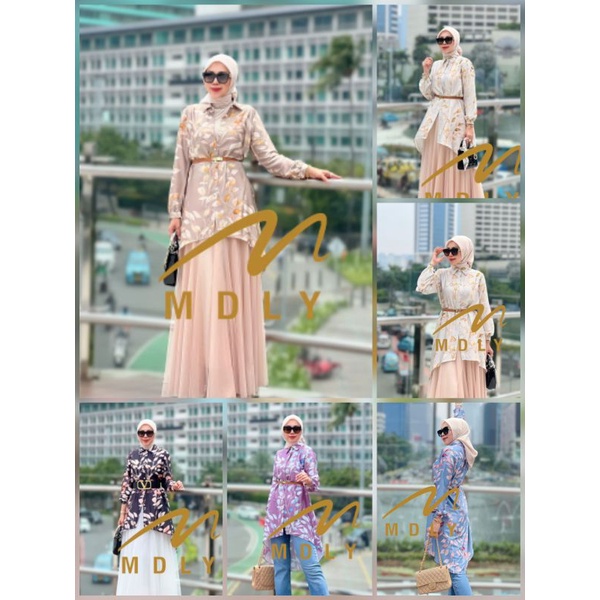 (9) Melvia Tunik Original By MDLY ✓ TZY. Olshop ✓