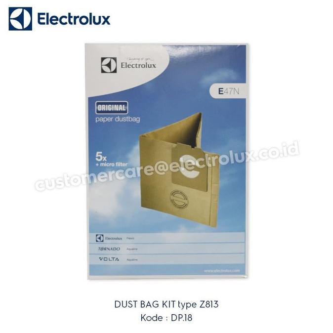 KANTONG DEBU VACUUM CLEANER ELECTROLUX MODEL Z813 DP.18