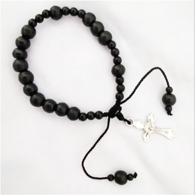 Gelang Rosario Kayu Polos