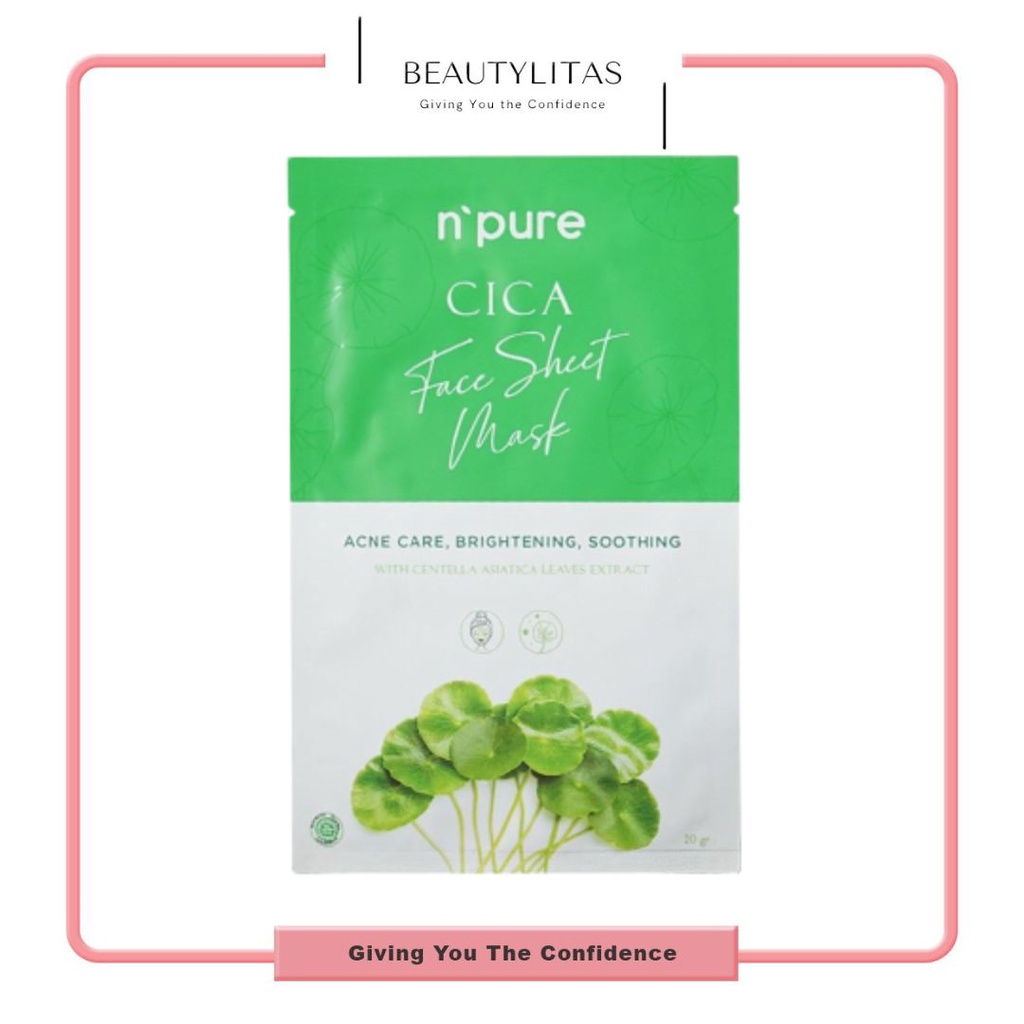 NPURE Centella Asiatica Sheet Mask