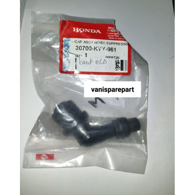 Cop Busi Tutup Busi Beat Scoopy Spacy Karbu  KVY Original Honda