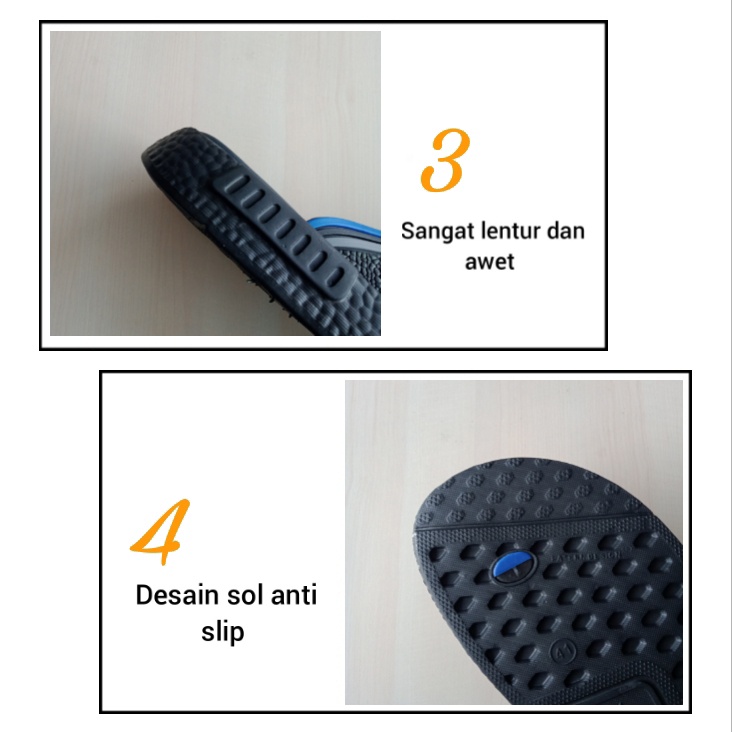 gos NEW ERA MB E 1117 ( BSR ) SANDAL JAPIT pria sandal karet pria