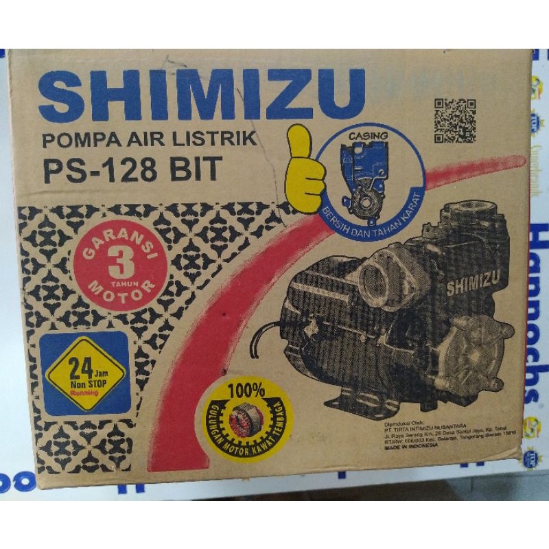 pompa air Shimizu 128 BIT/pompa