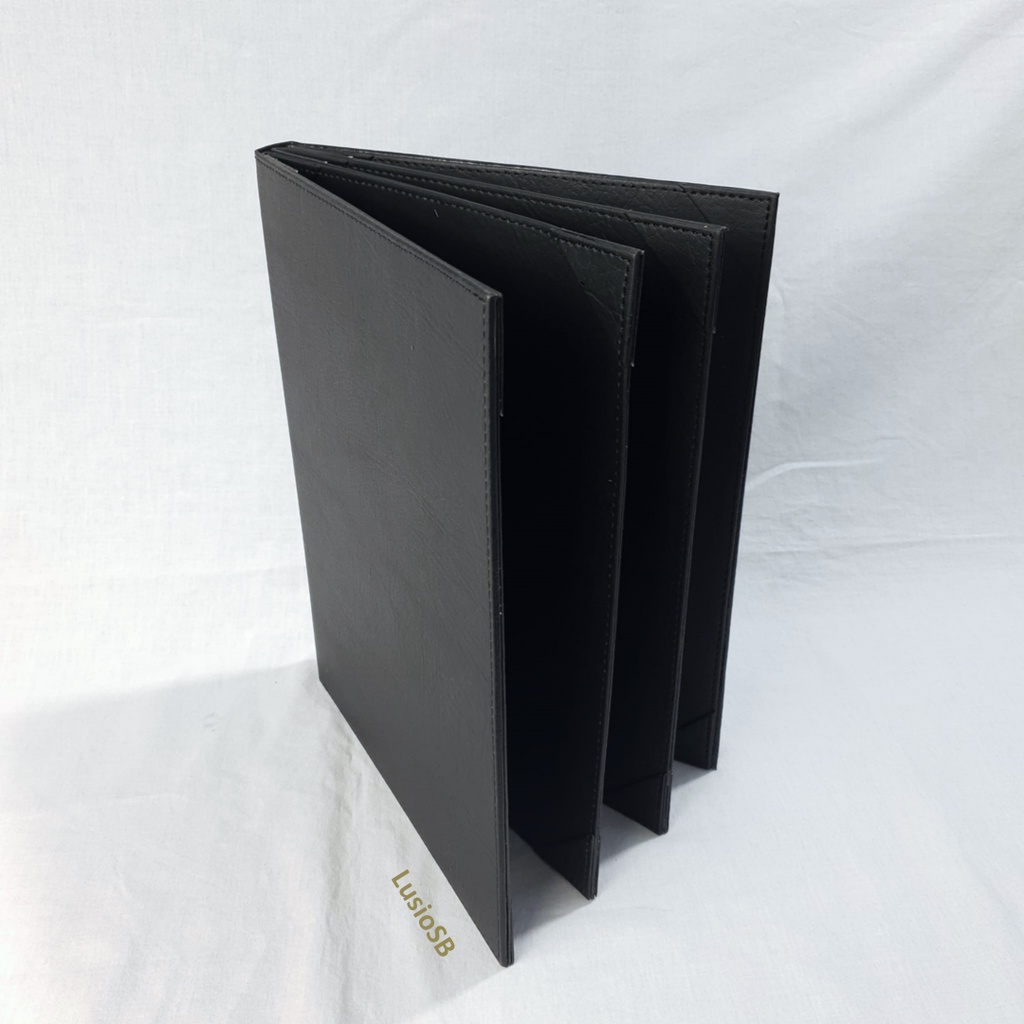 

Buku Menu Premium A4 LusioSB Kulit Faux Leather JunDW