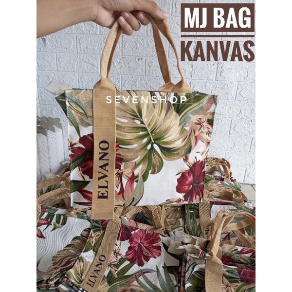 TAS KANVAS CUSTOM NAMA SATUAN