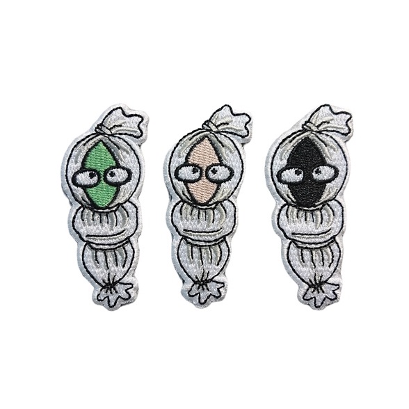 Iron Patch Pocong Kafan Hantu