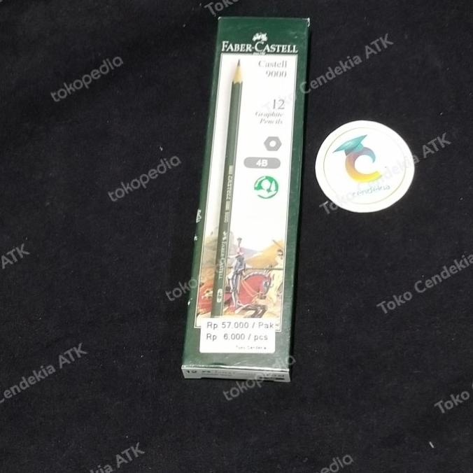 

`````````] Pensil 4B FABER CASTELL 9000