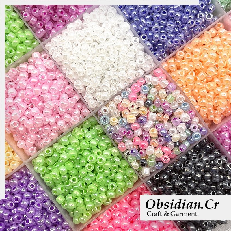 Mote Pasir 11/0 Monte Manik Gelang Kalung DIY Payet Borci 2mm