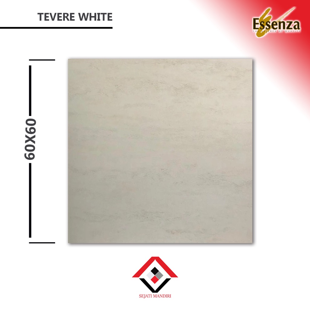 Granit 60x60 - Motif serat Kayu - essenza tevere white