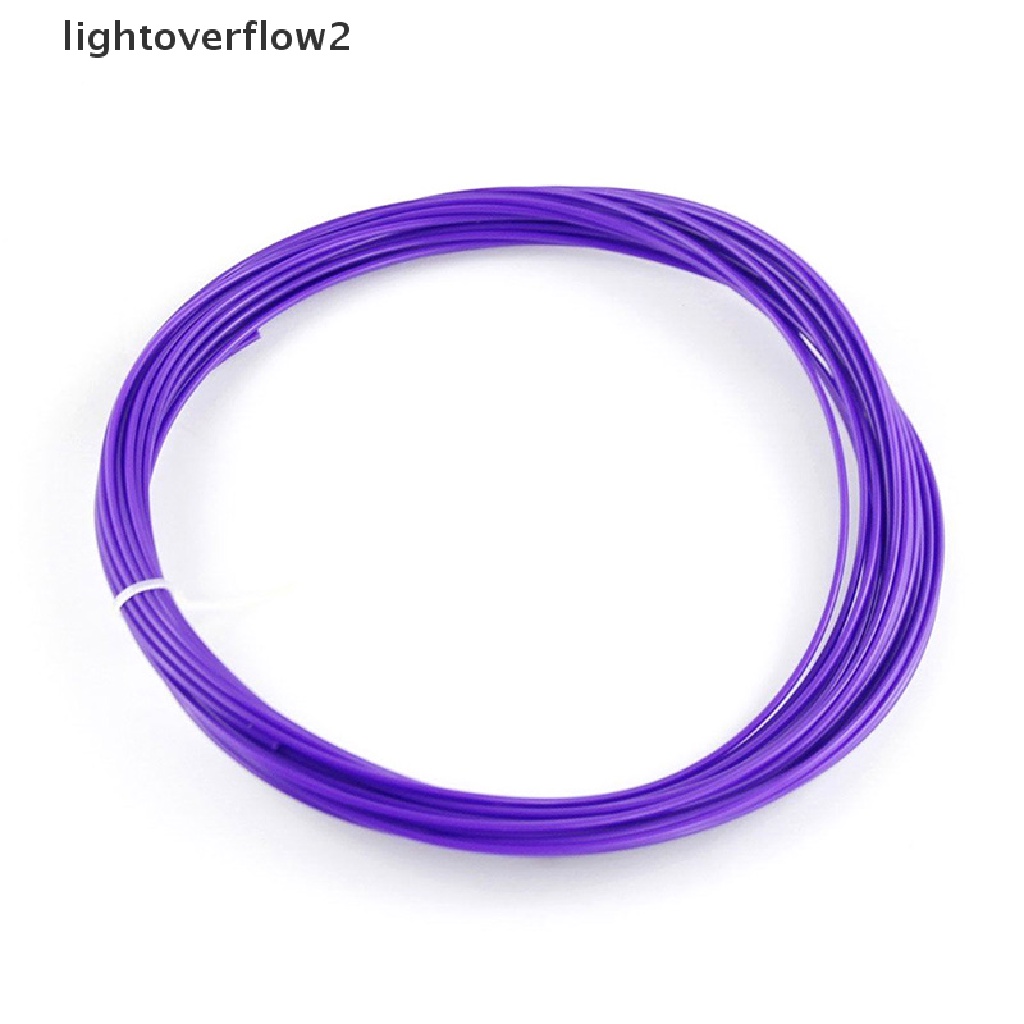 (lightoverflow2) Filamen Printer 3D 1.75mm ABS / PLA 10m Bahan RepRap