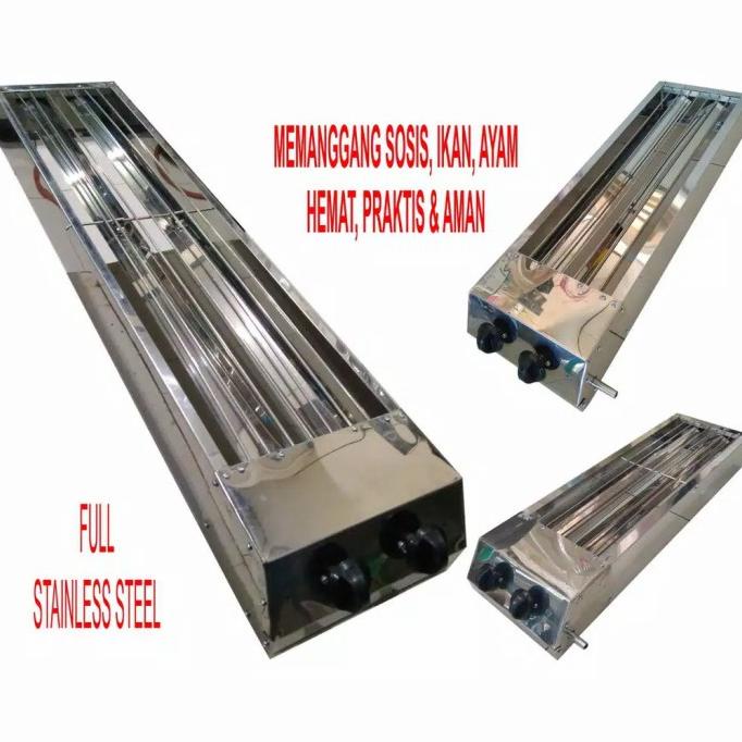 BISA COD (SH) kompor gas pemanggang, panggangan, bakaran sosis sate ikan Ayam /PERALATAN MASAK SET/P