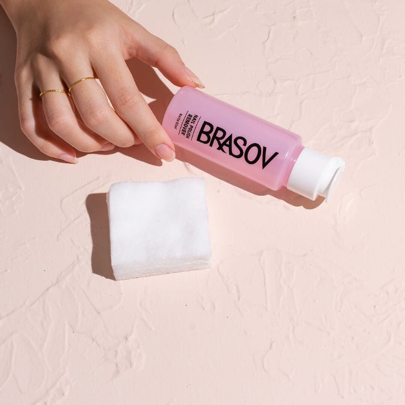Brasov Nail Polish Remover Brasof Polis Penghilang Kutek Cat Kuku 65ml Kosmetik Arjuna