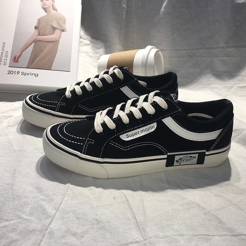 CaniKorea &quot;FREE BOX&quot; Yuta Sepatu Sneakers Wanita Casual Korea Fashion 9181
